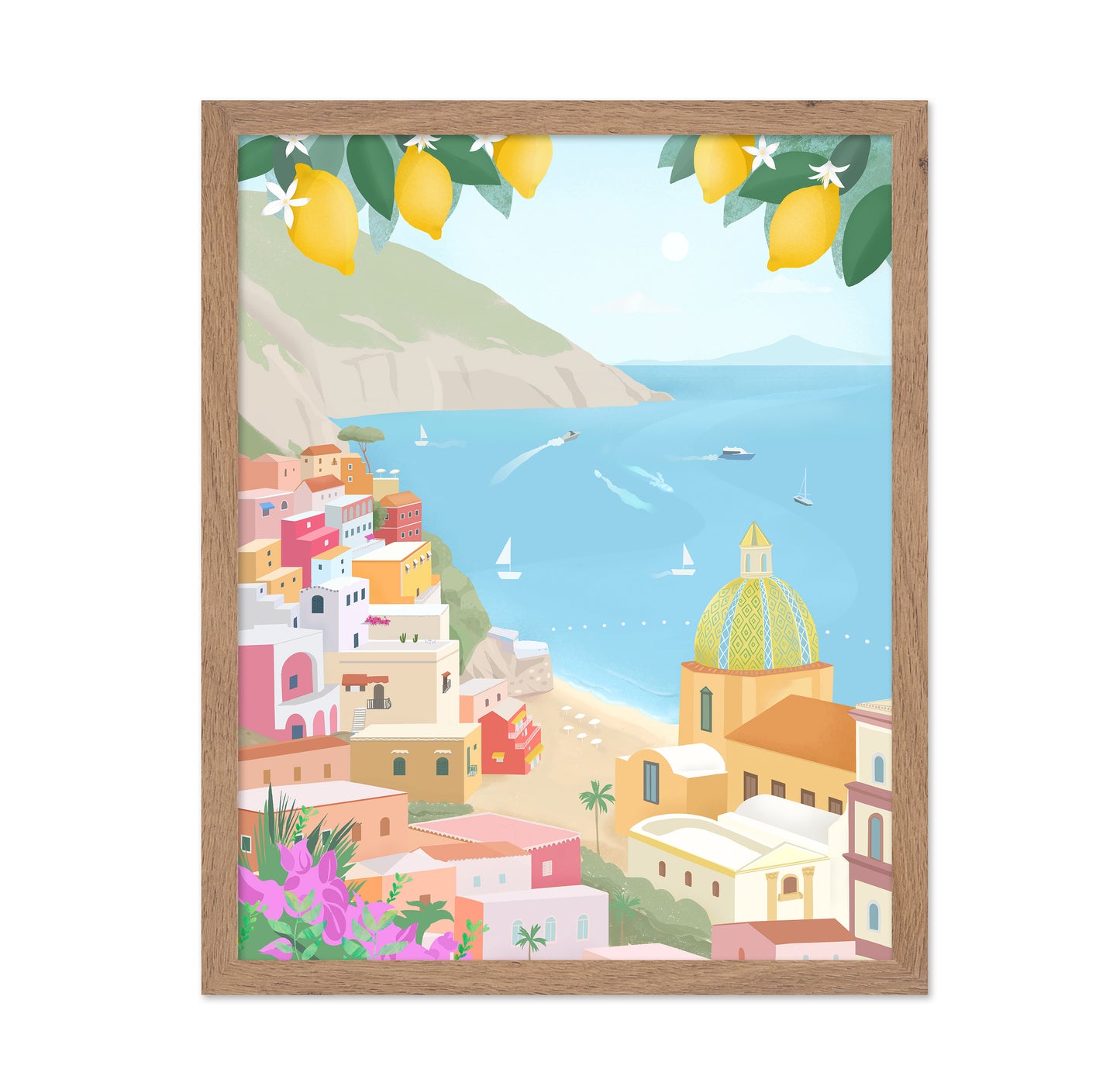 Positano Coastal View