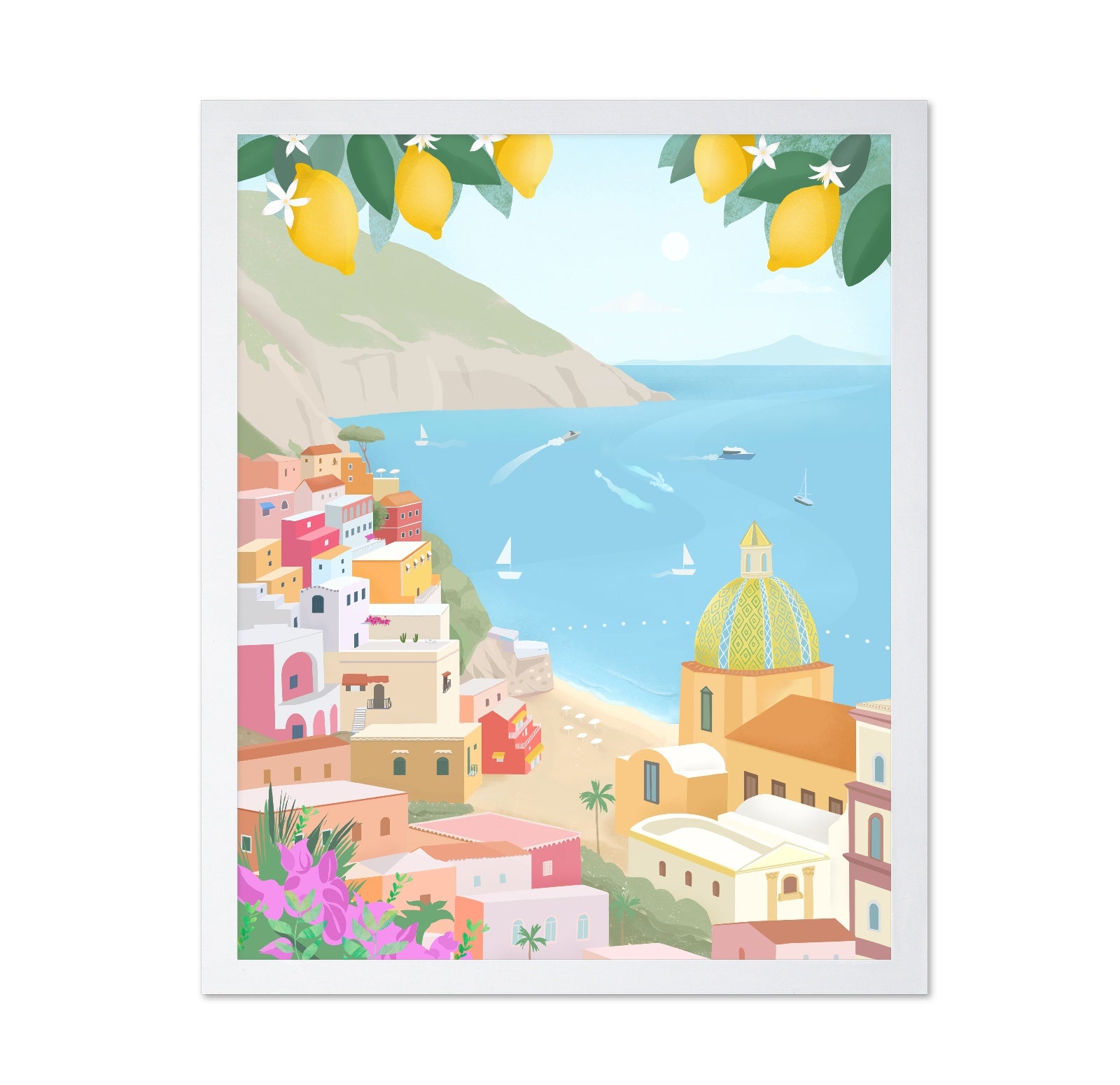 Positano Coastal View