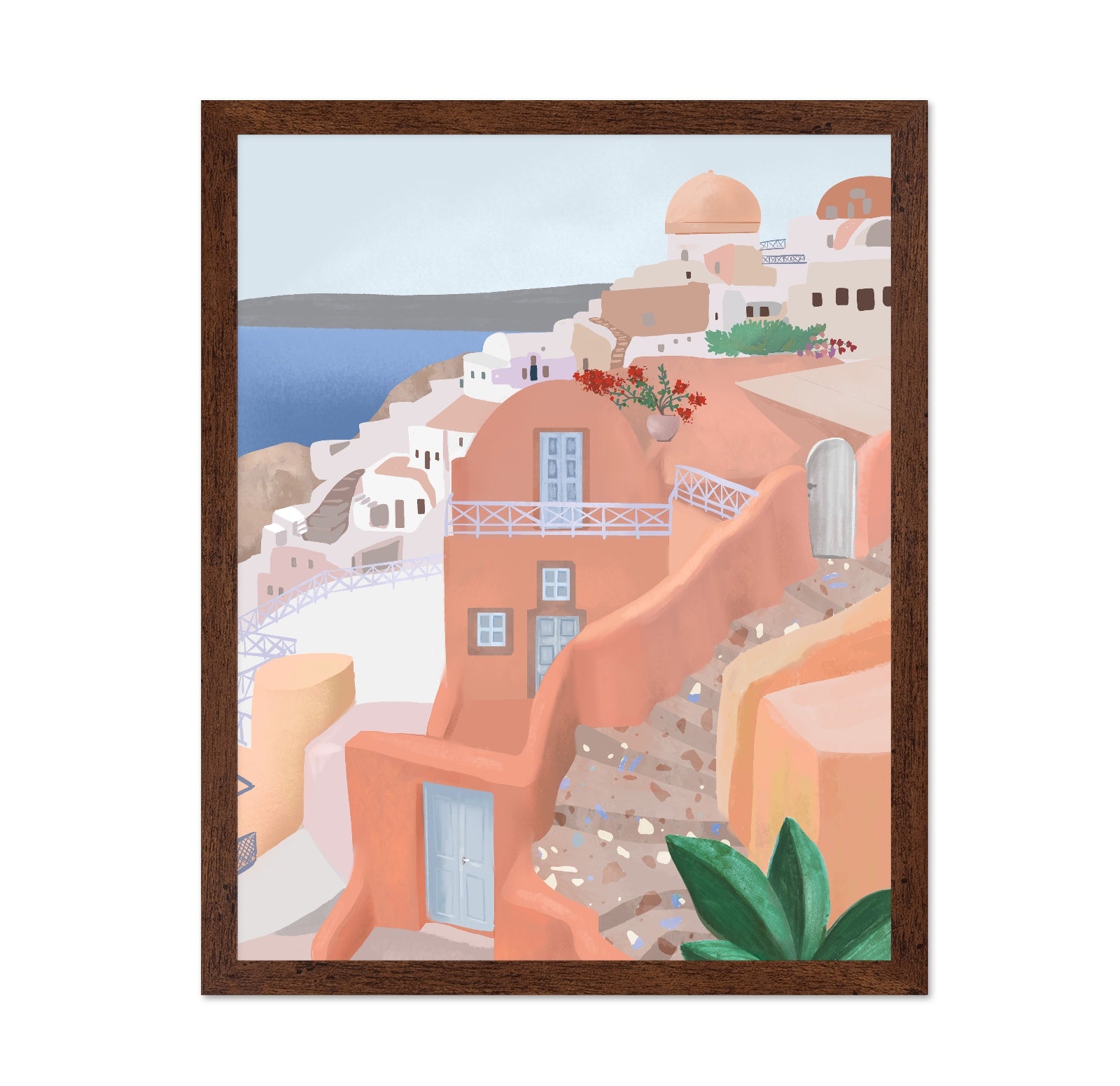 Santorini Cliff Homes
