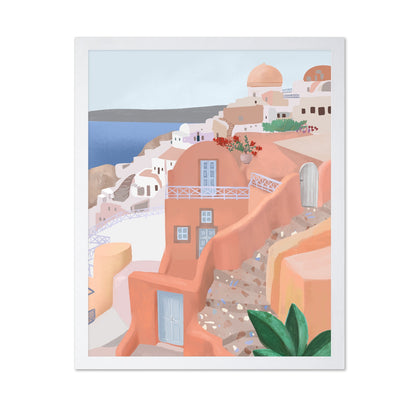 Santorini Cliff Homes