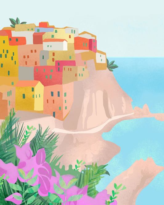 Cinque Terre Cliffs No2