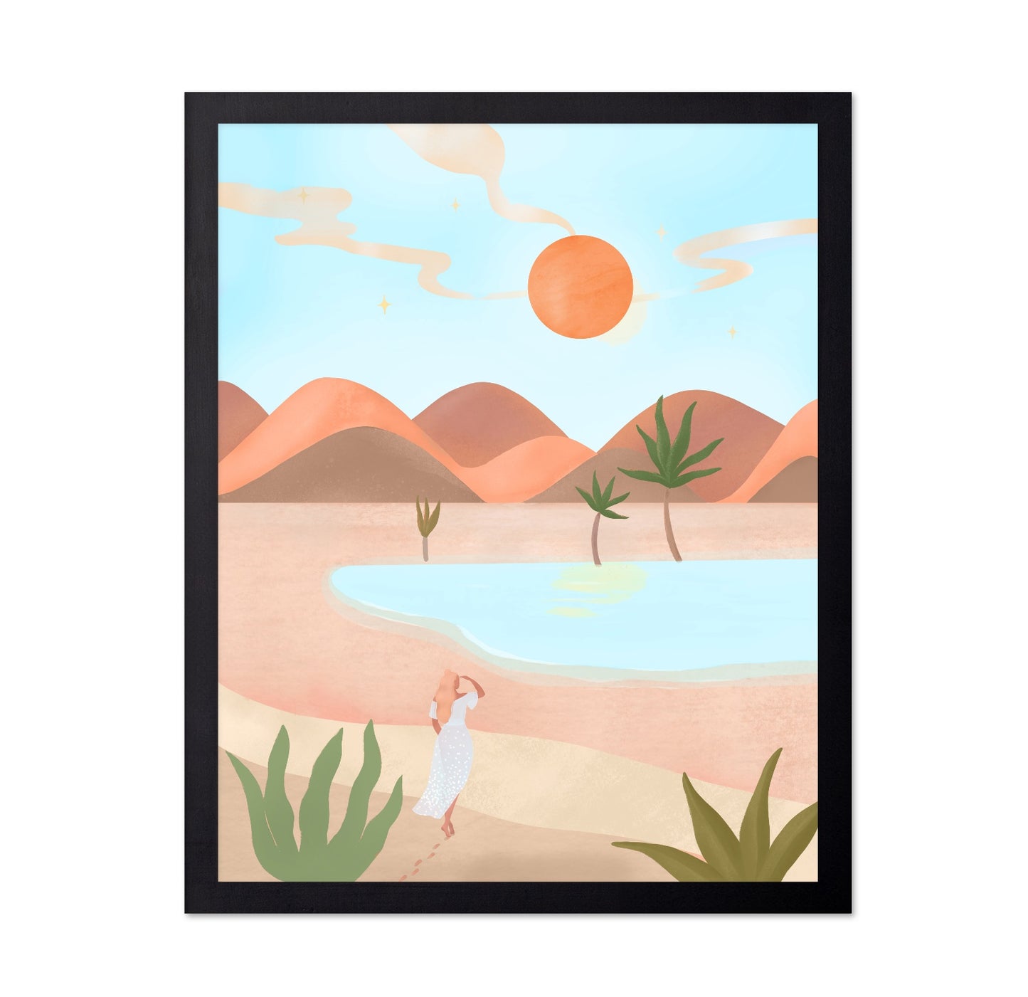 Desert Oasis Dream No1