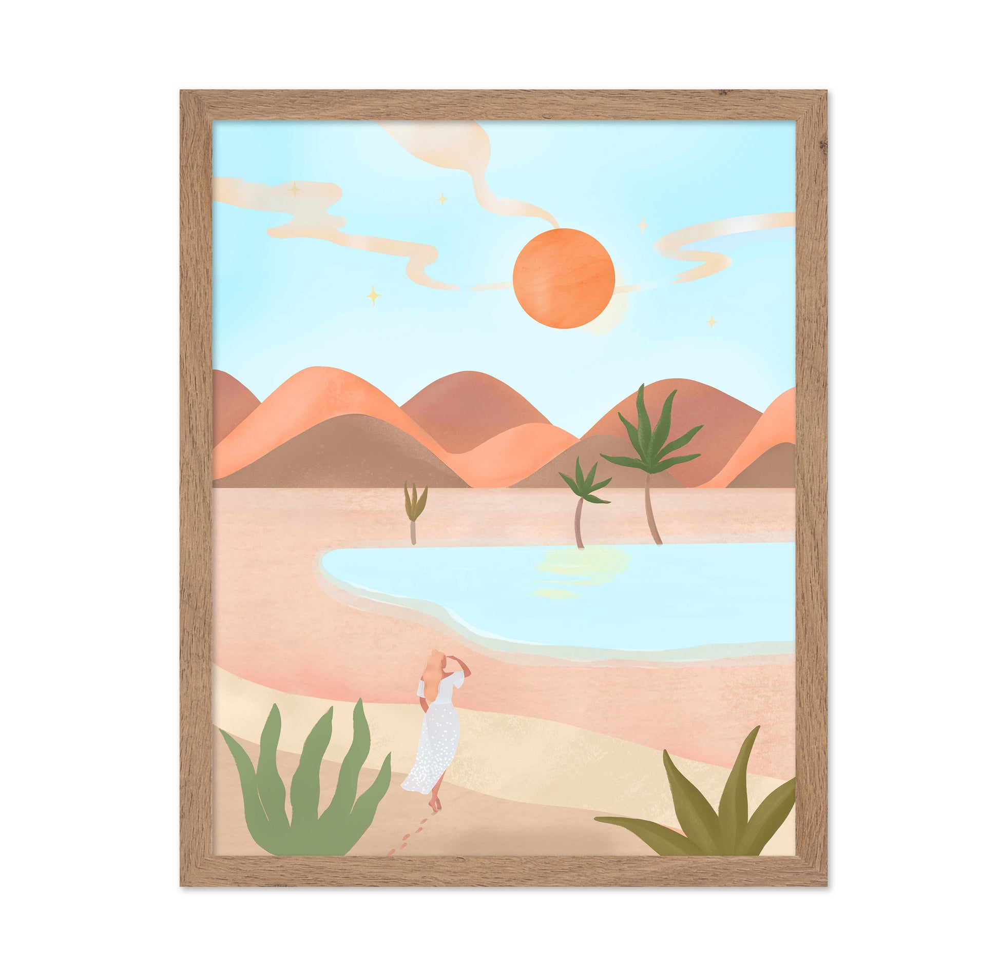 Desert Oasis Dream No1