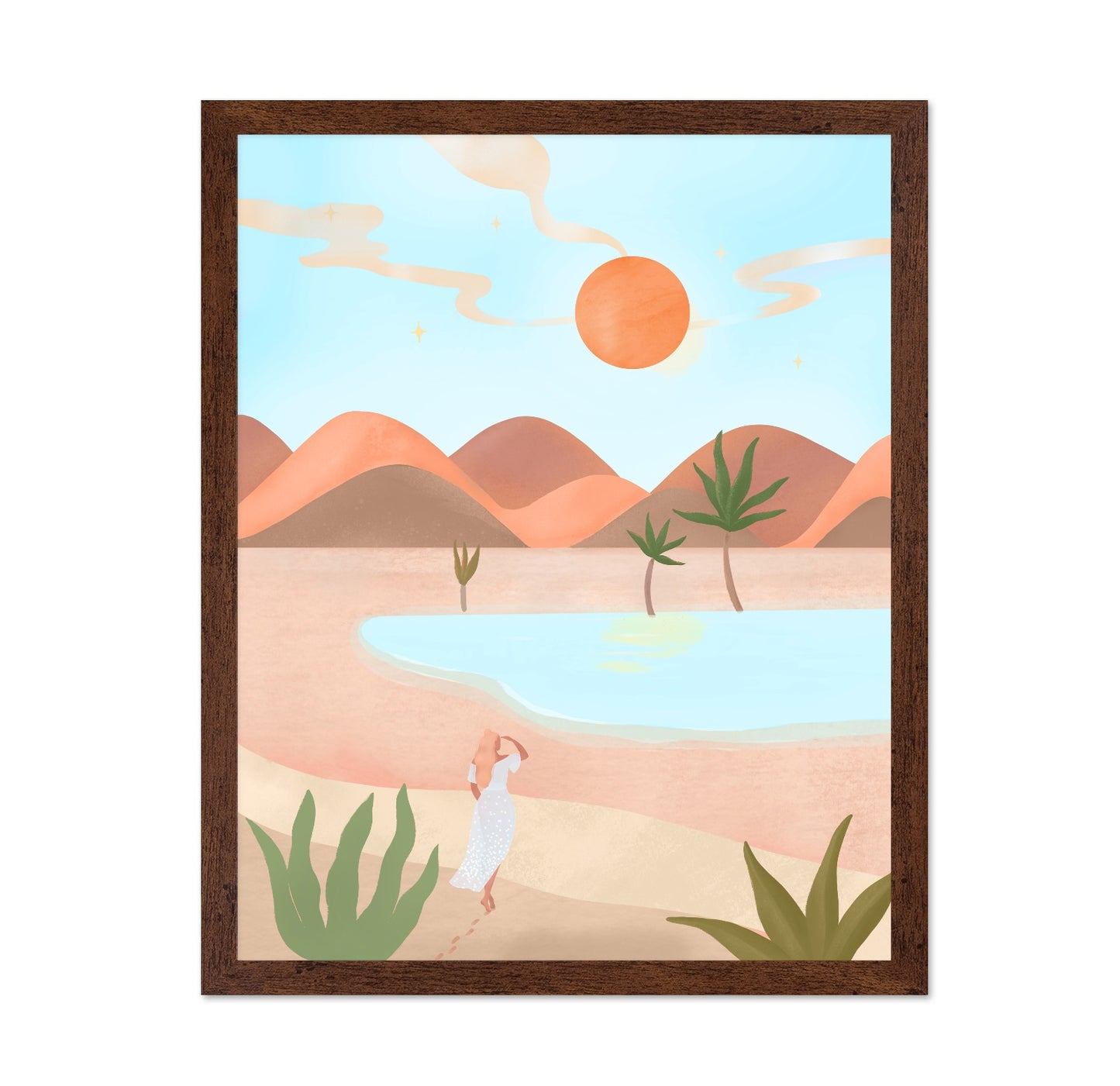 Desert Oasis Dream No1