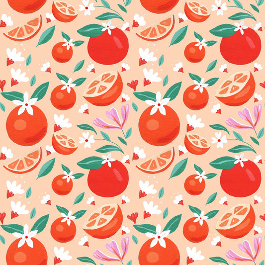 Citrus Blossom Pattern No1