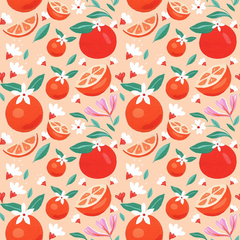 Citrus Blossom Pattern No1