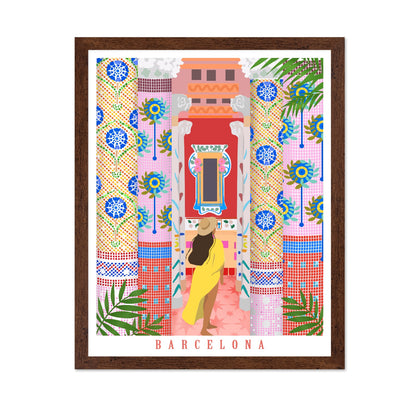 Barcelona Mosaic View No2