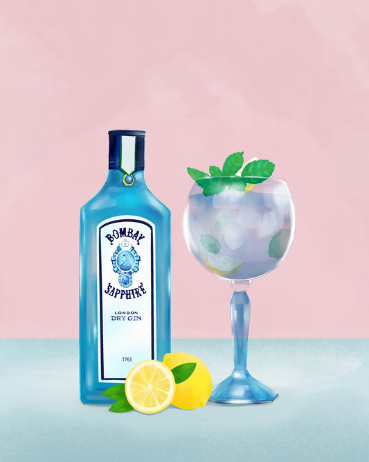 Pink Gin Cocktail