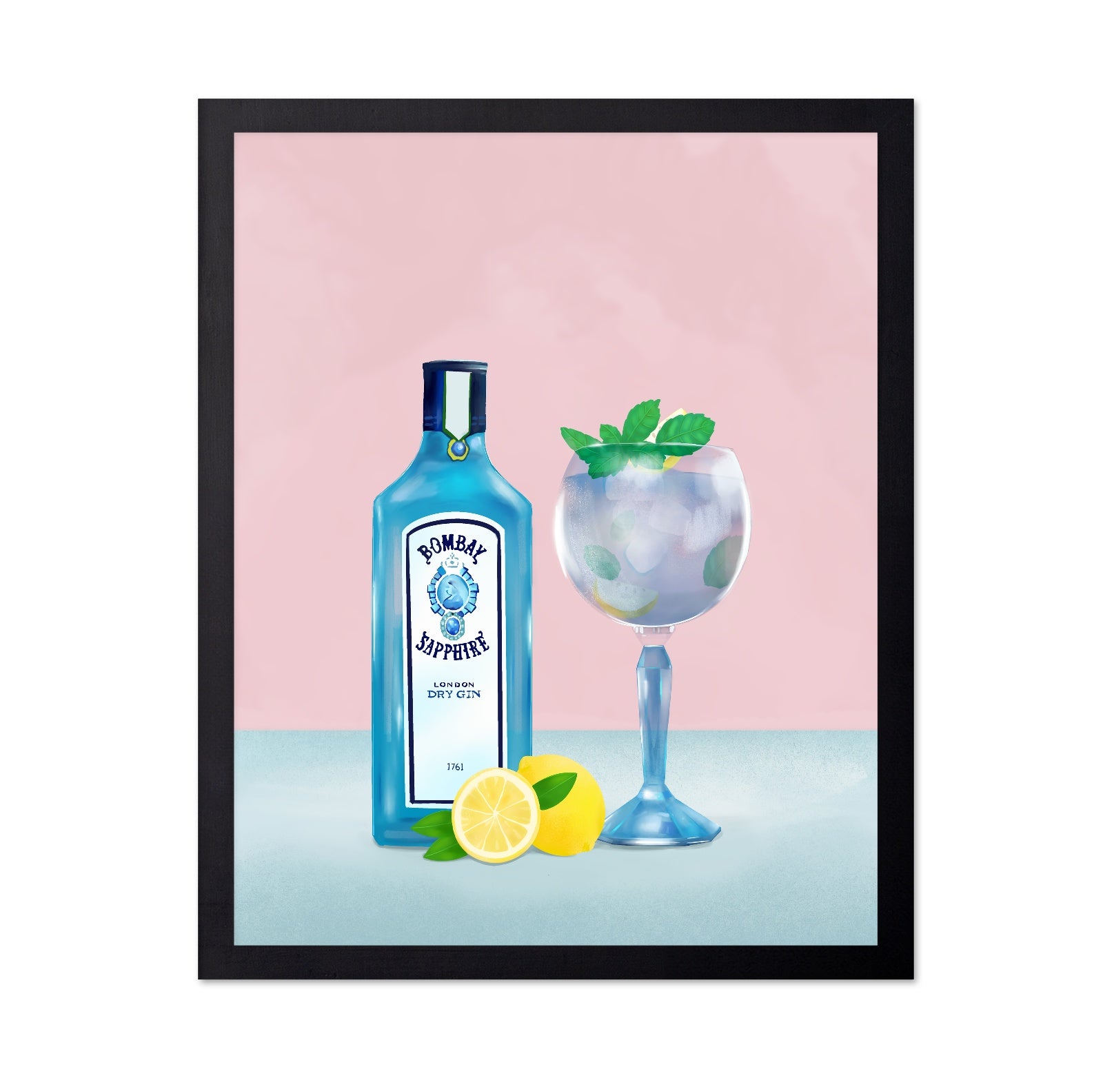 Pink Gin Cocktail