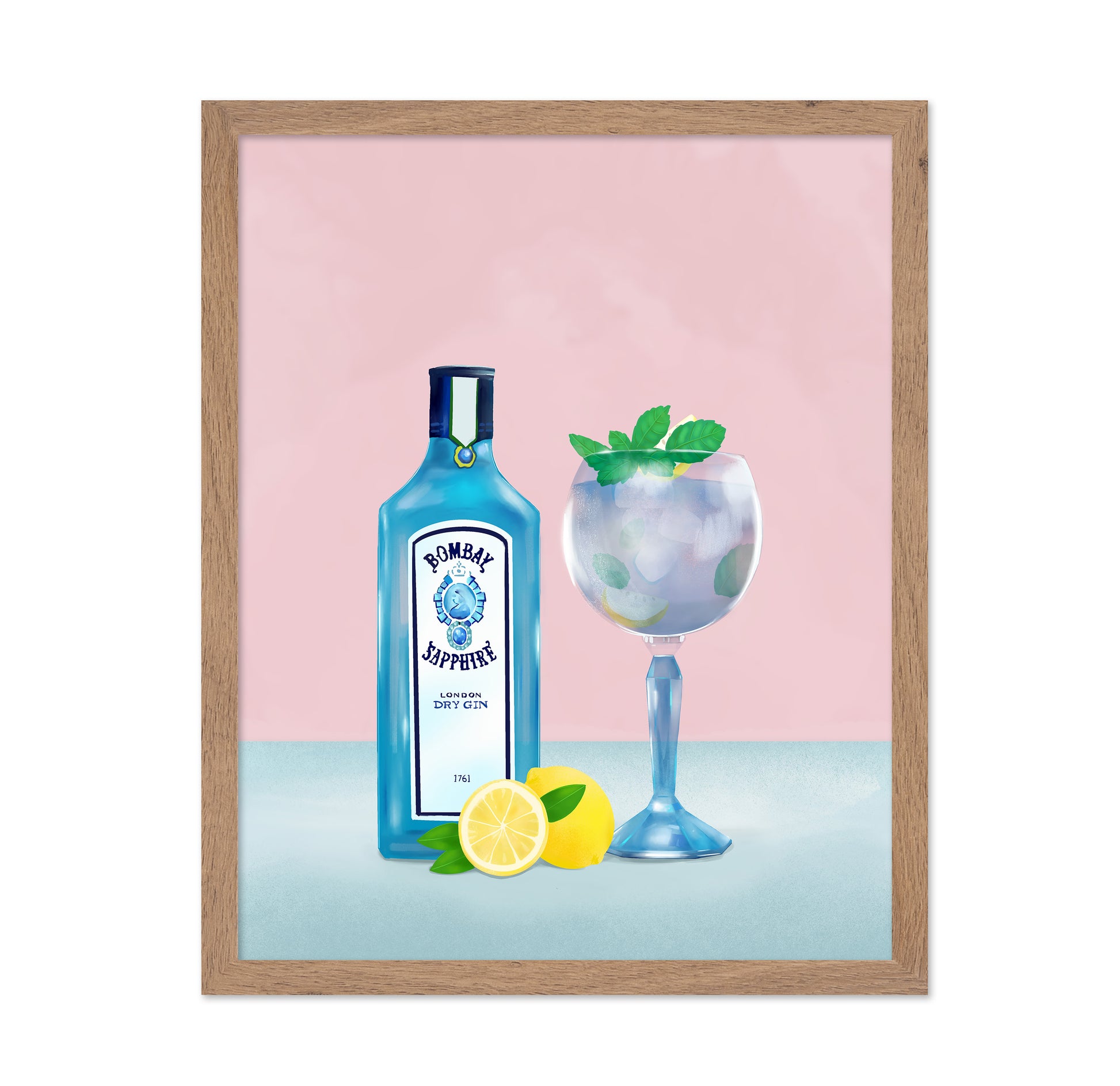 Pink Gin Cocktail