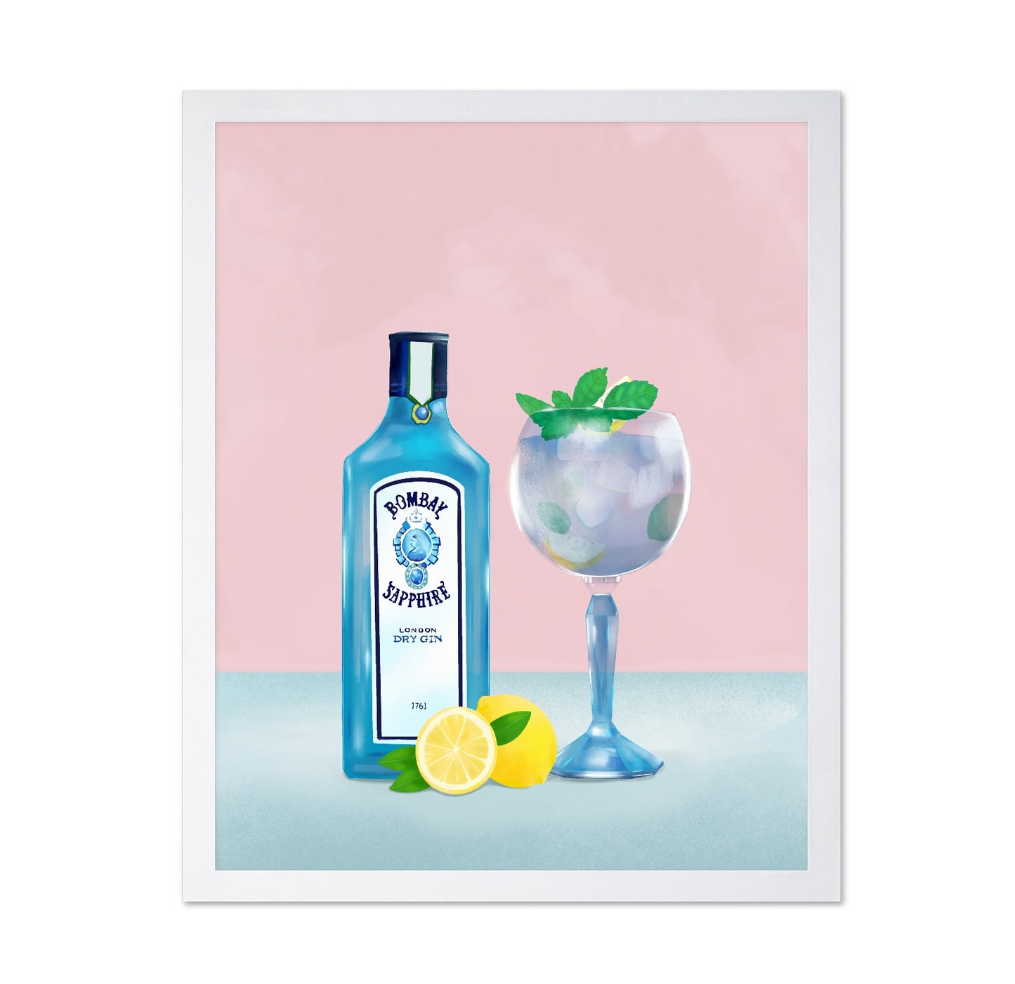 Pink Gin Cocktail
