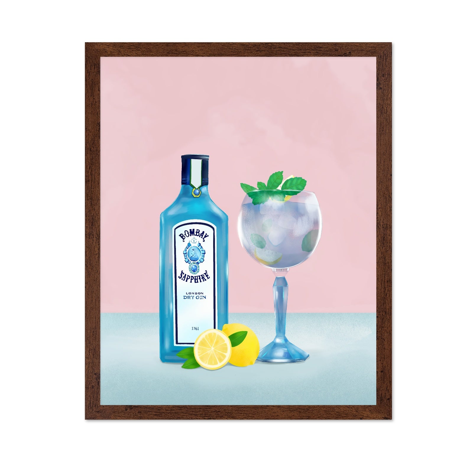 Pink Gin Cocktail