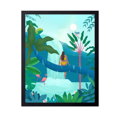 Jungle Waterfall Escape