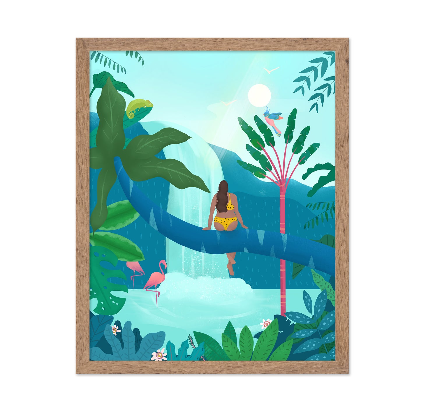 Jungle Waterfall Escape