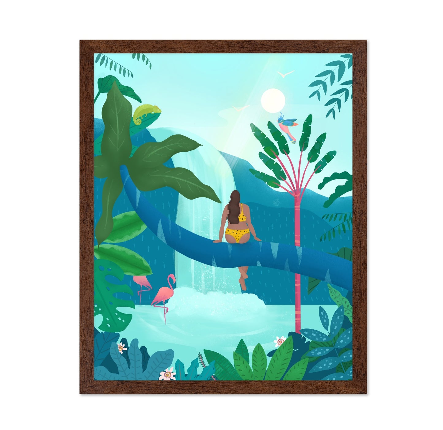 Jungle Waterfall Escape
