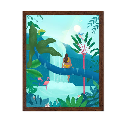 Jungle Waterfall Escape