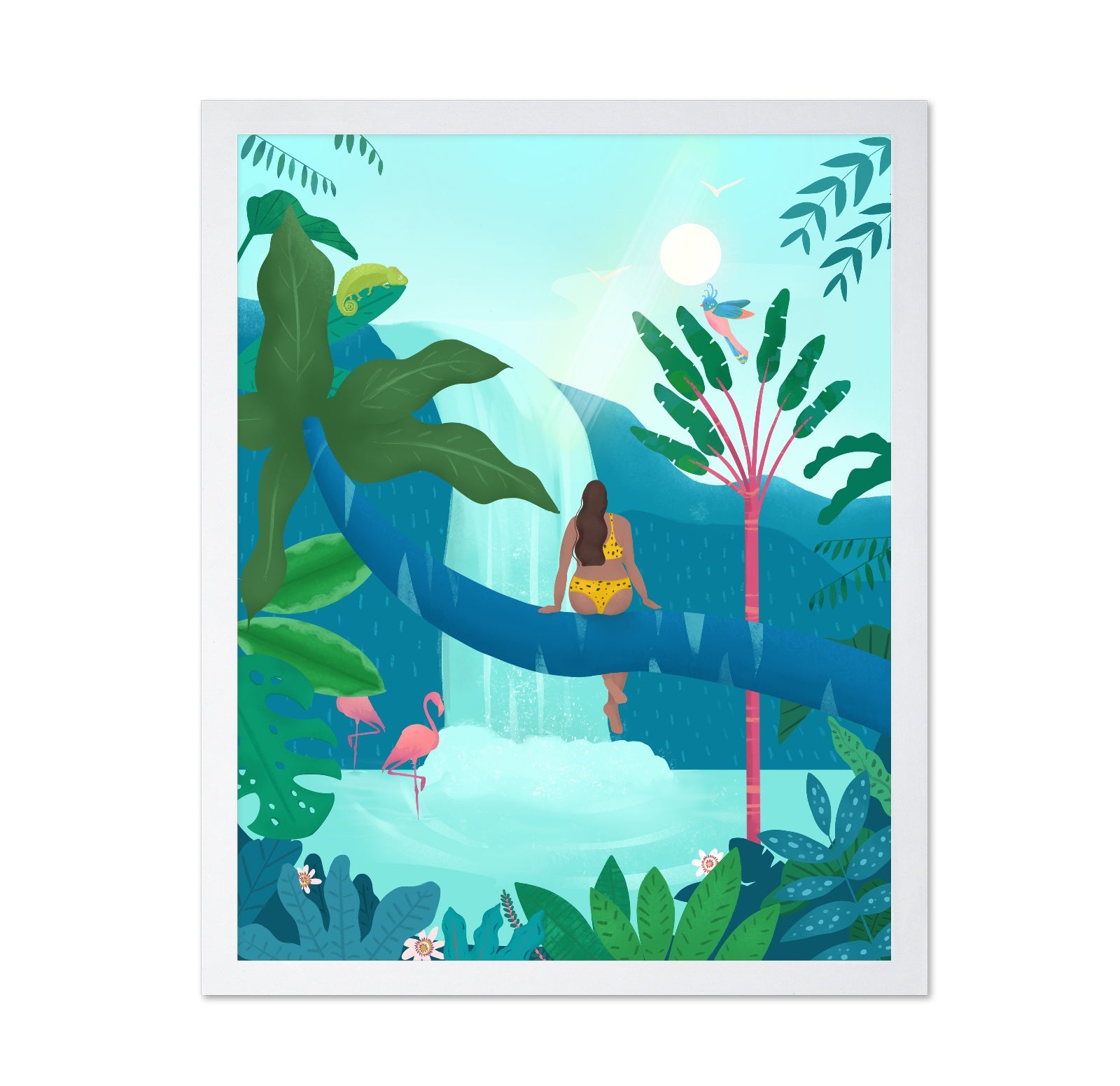 Jungle Waterfall Escape