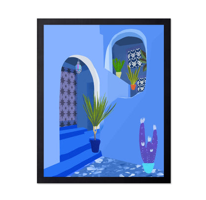 Blue Morocco Alley No1