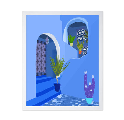 Blue Morocco Alley No1