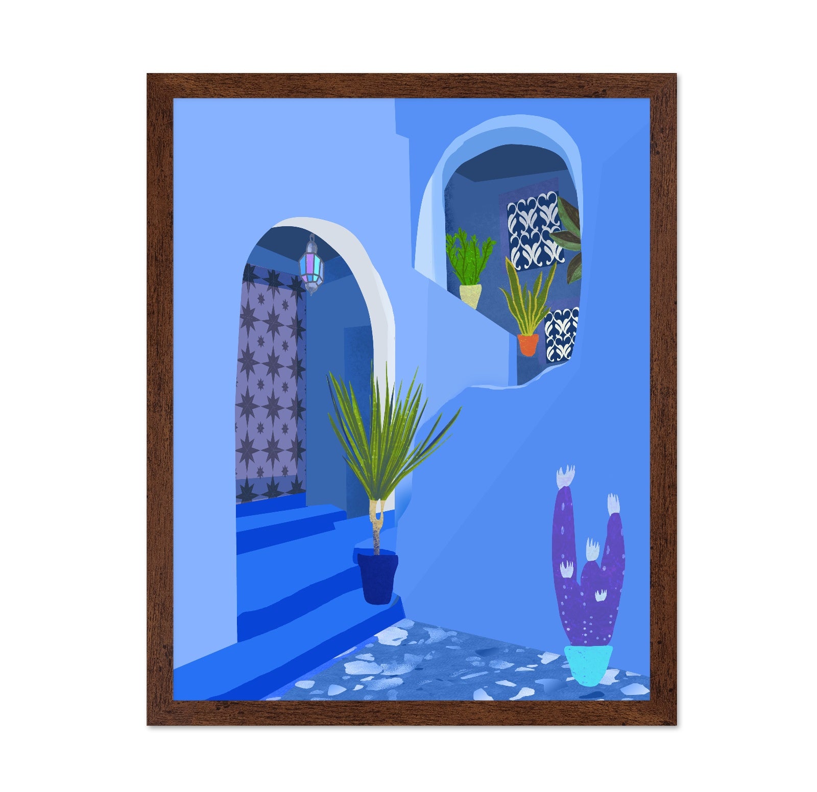 Blue Morocco Alley No1