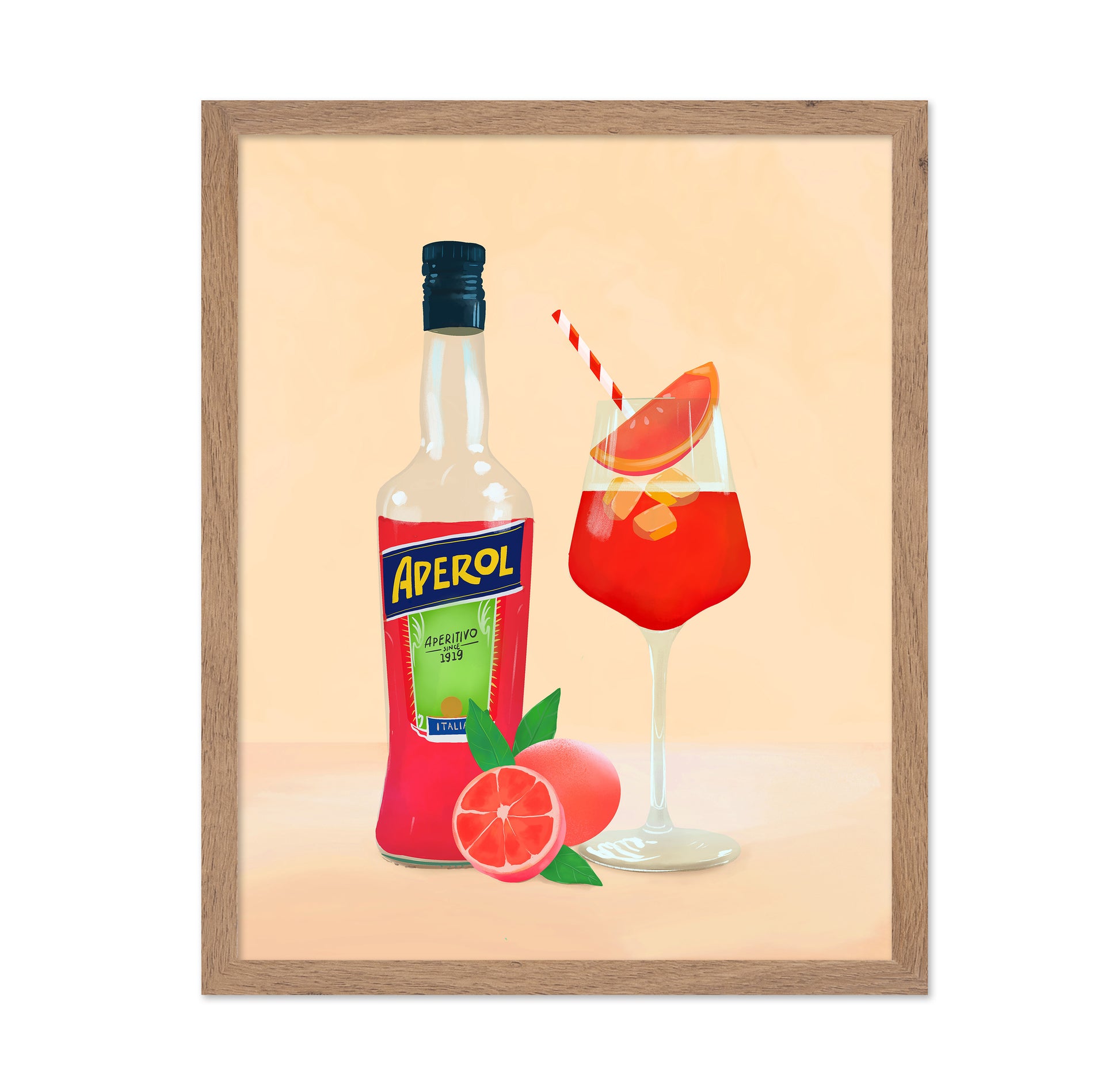 Aperol Spritz Glass