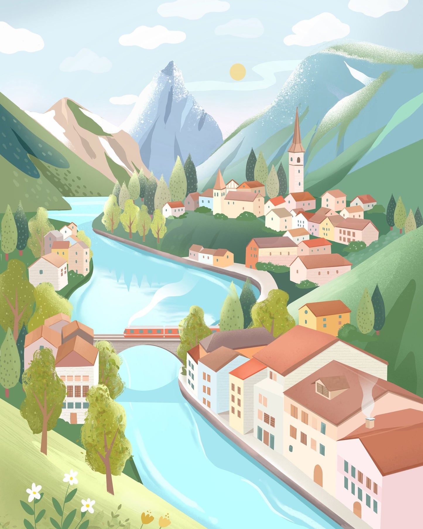 Swiss Alps Village