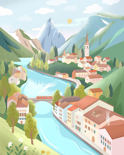 Swiss Alps Village