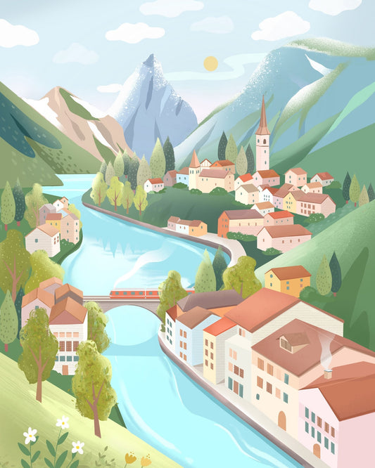 Swiss Alps Village