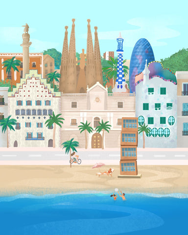 Barcelona Beach & Architecture