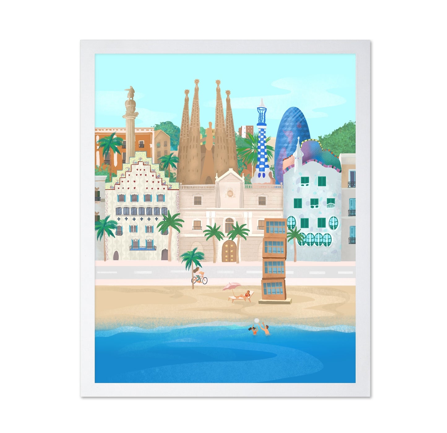 Barcelona Beach & Architecture