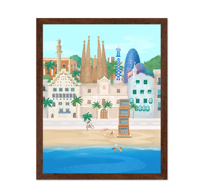 Barcelona Beach & Architecture