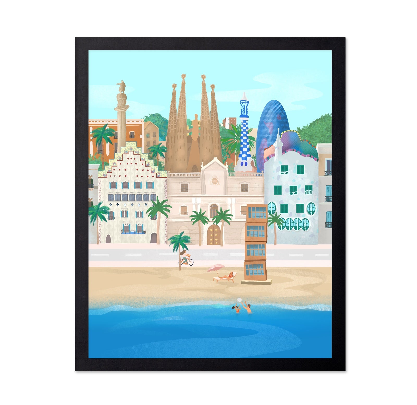 Barcelona Beach & Architecture
