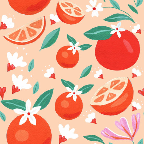 Citrus Fruit Pattern