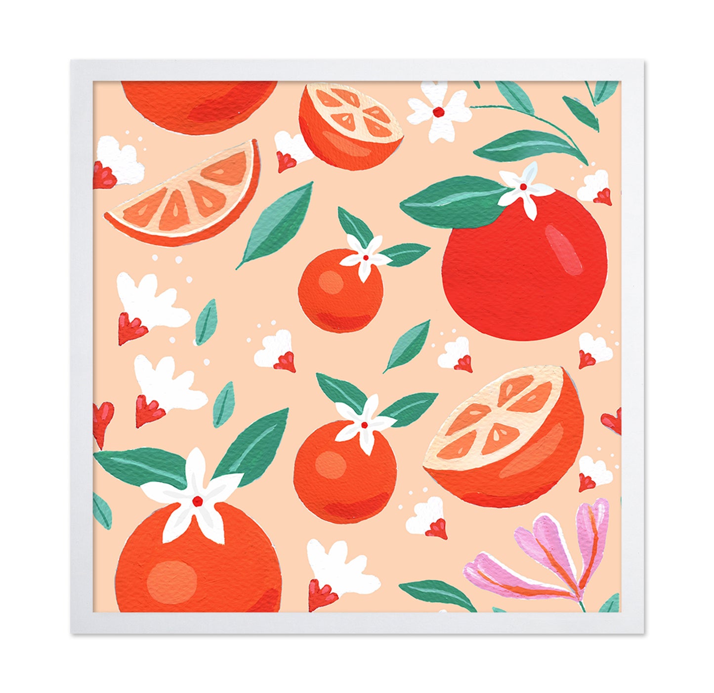 Citrus Fruit Pattern