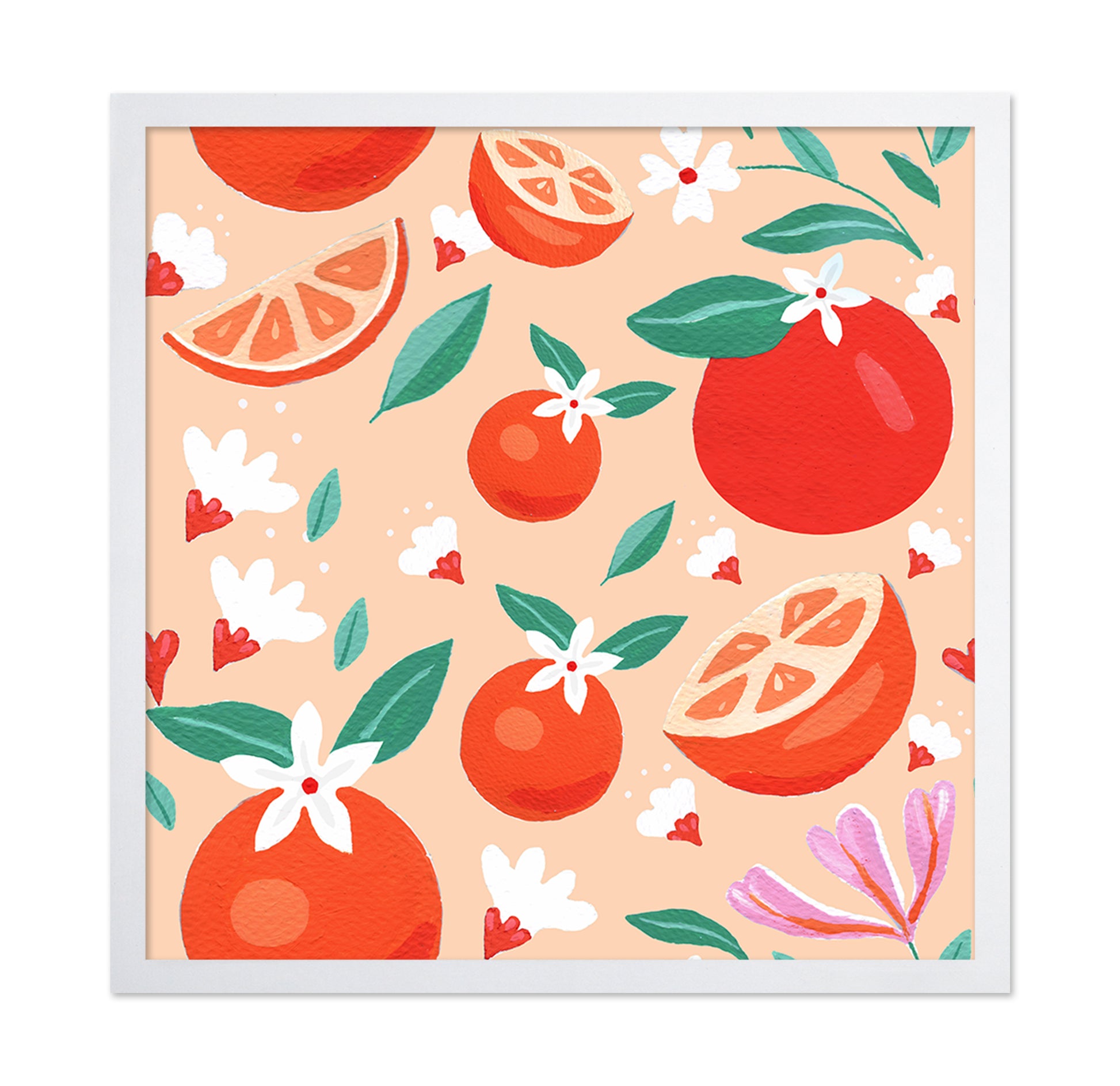 Citrus Fruit Pattern