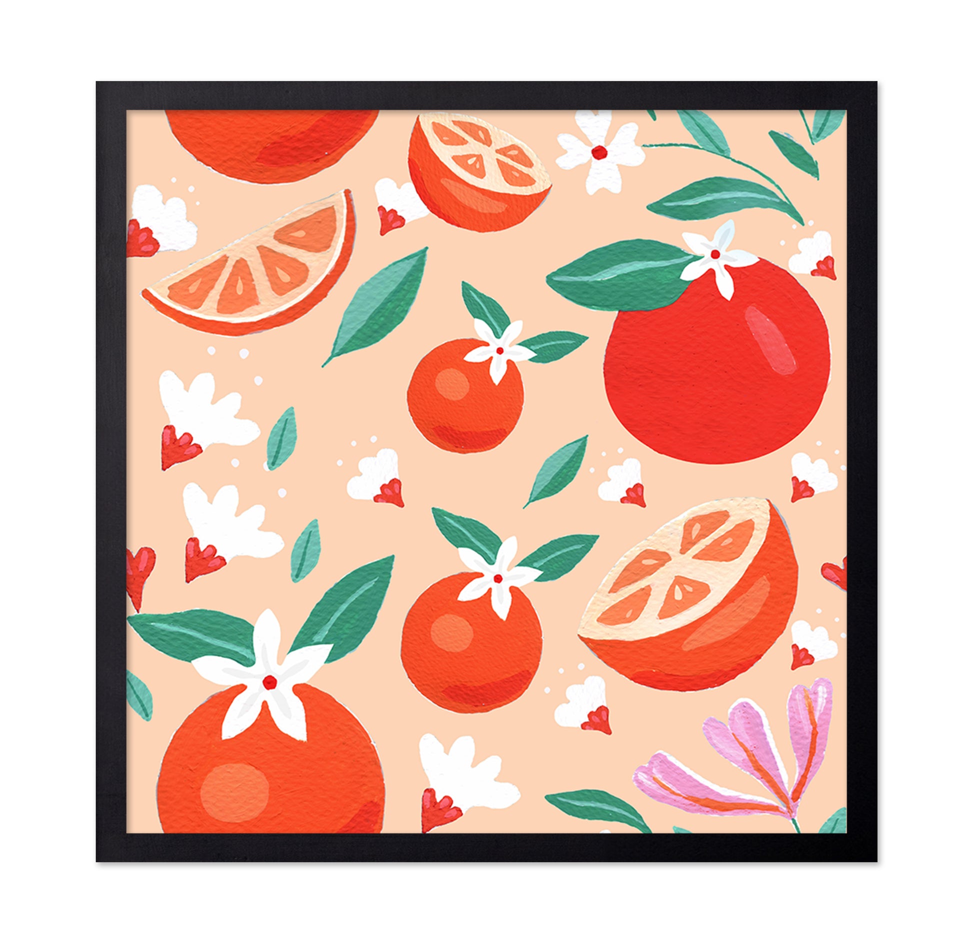 Citrus Fruit Pattern