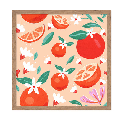 Citrus Fruit Pattern