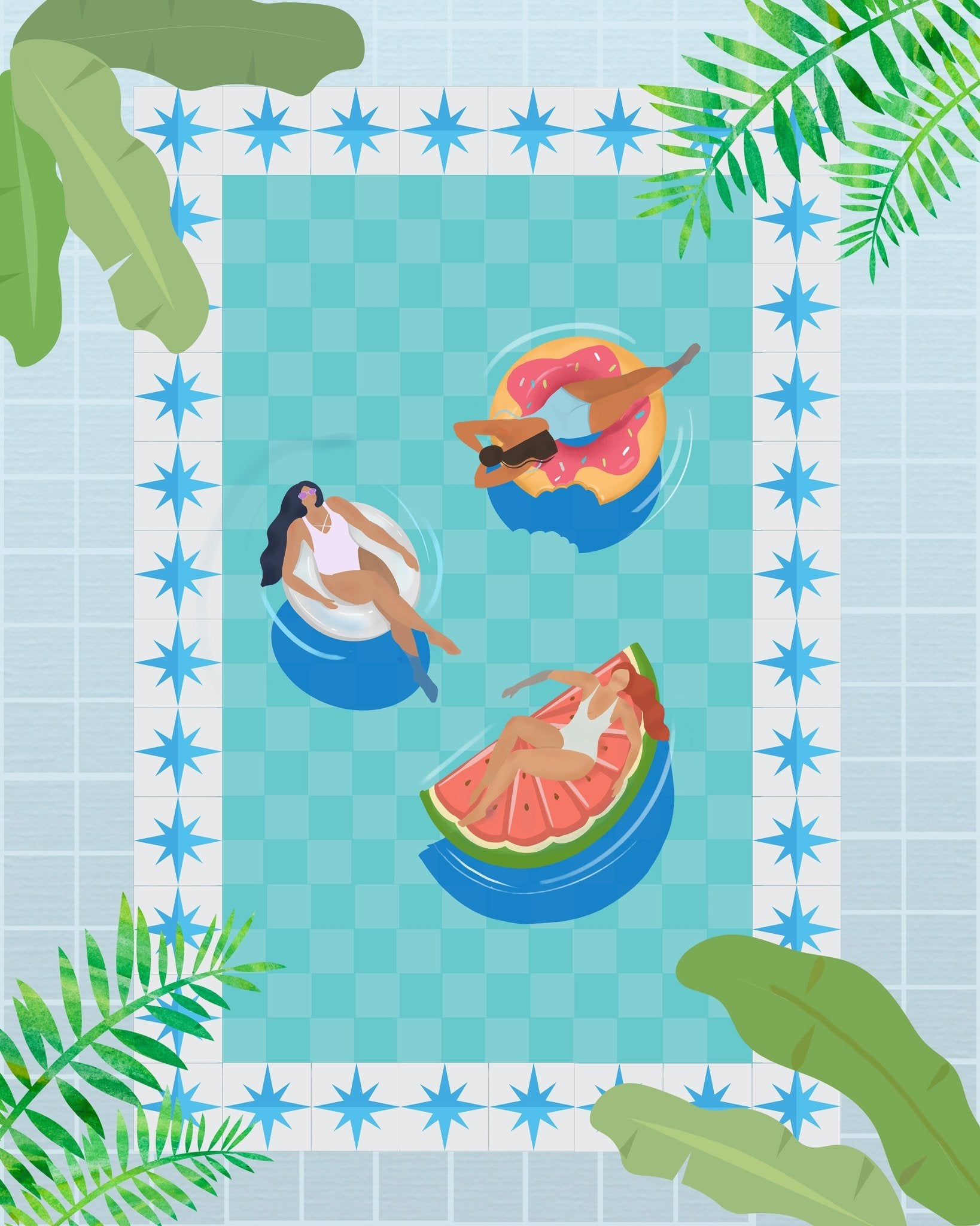 Summer Pool Party Floats