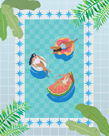Summer Pool Party Floats