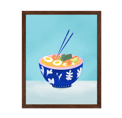 Ramen Bowl Illustration