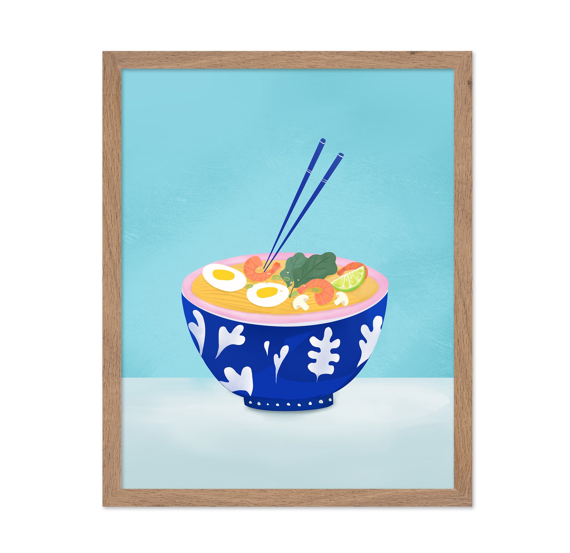 Ramen Bowl Illustration