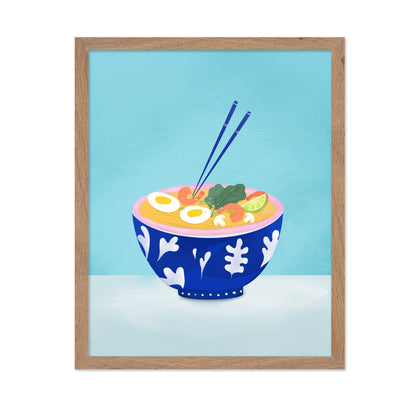 Ramen Bowl Illustration