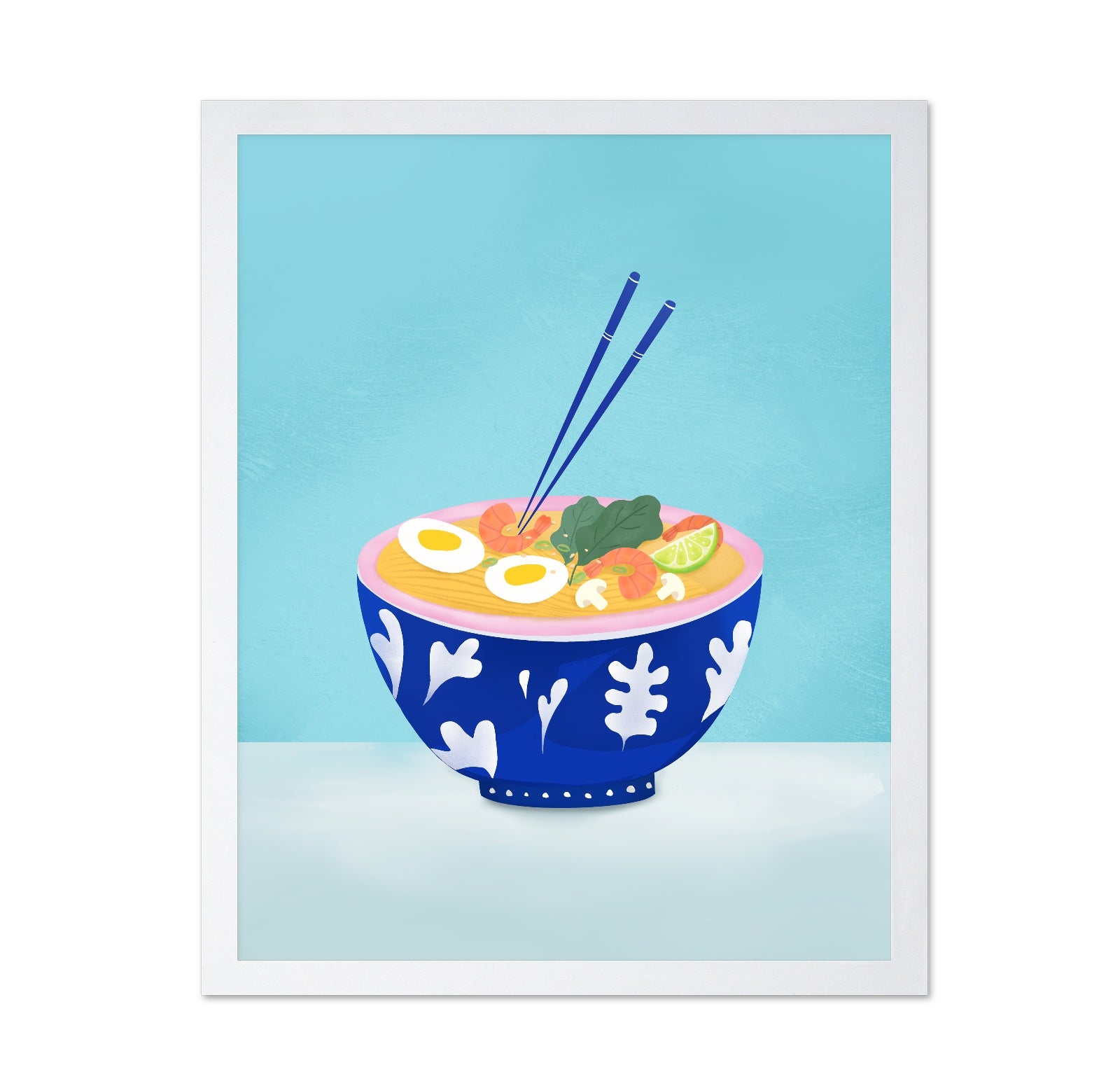 Ramen Bowl Illustration