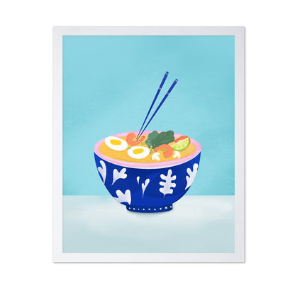 Ramen Bowl Illustration