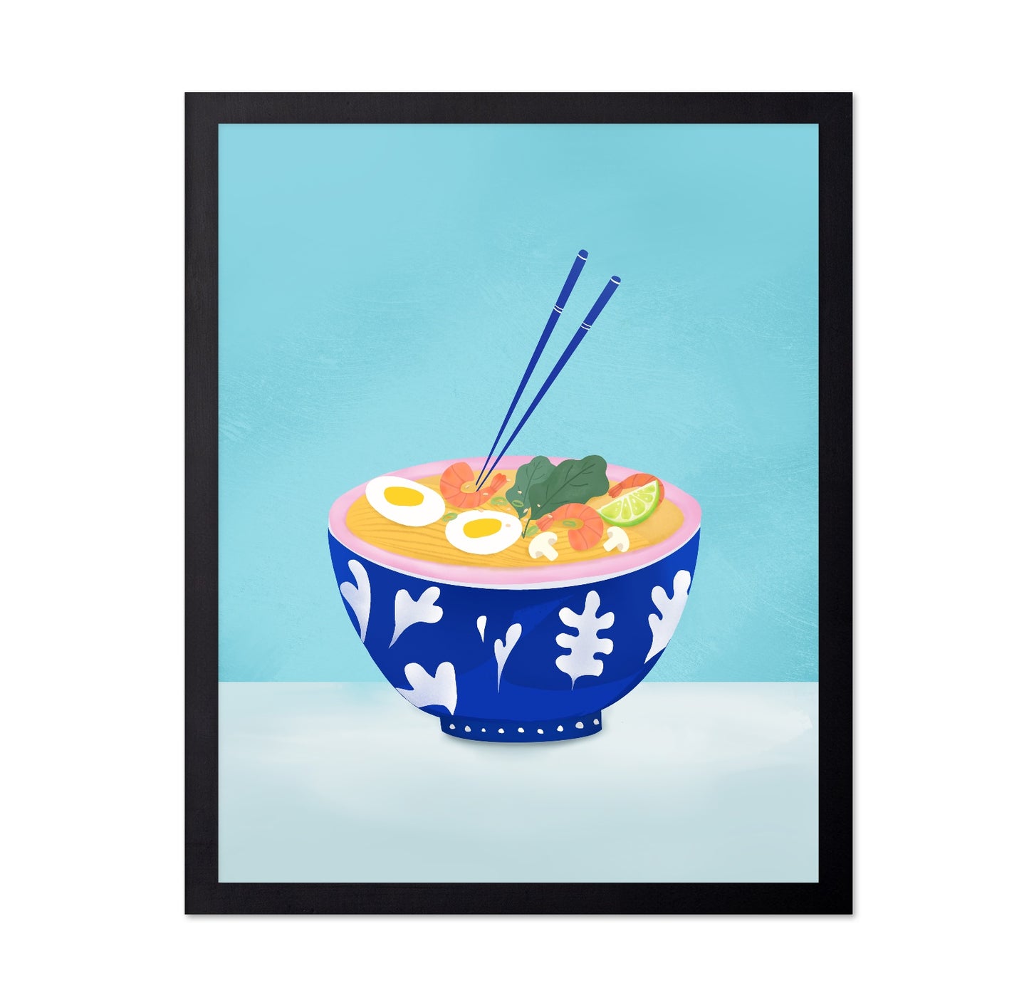 Ramen Bowl Illustration
