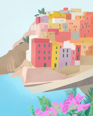 Colorful Italy Coast