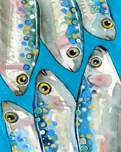 Colorful Fish Pattern No1