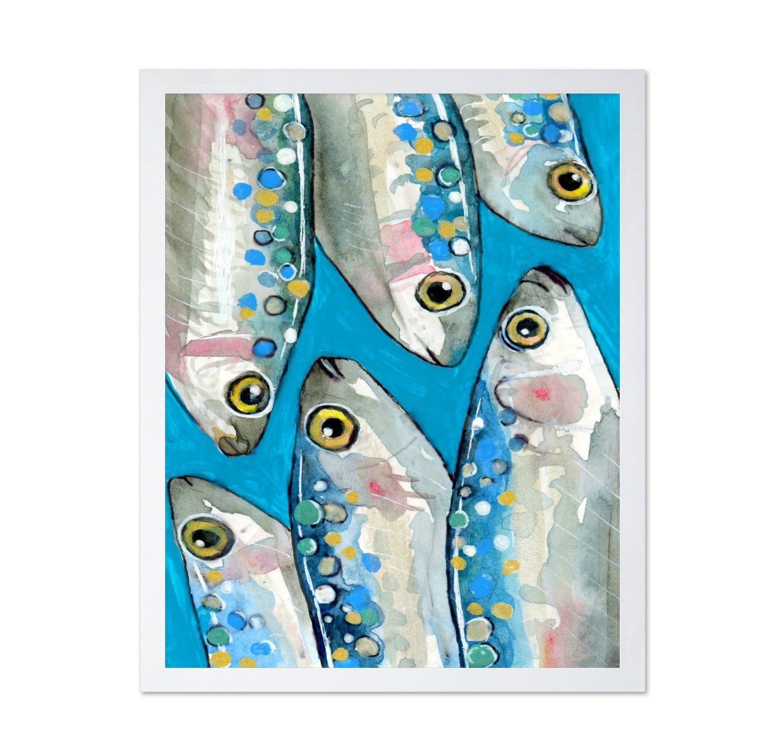 Colorful Fish Pattern No1