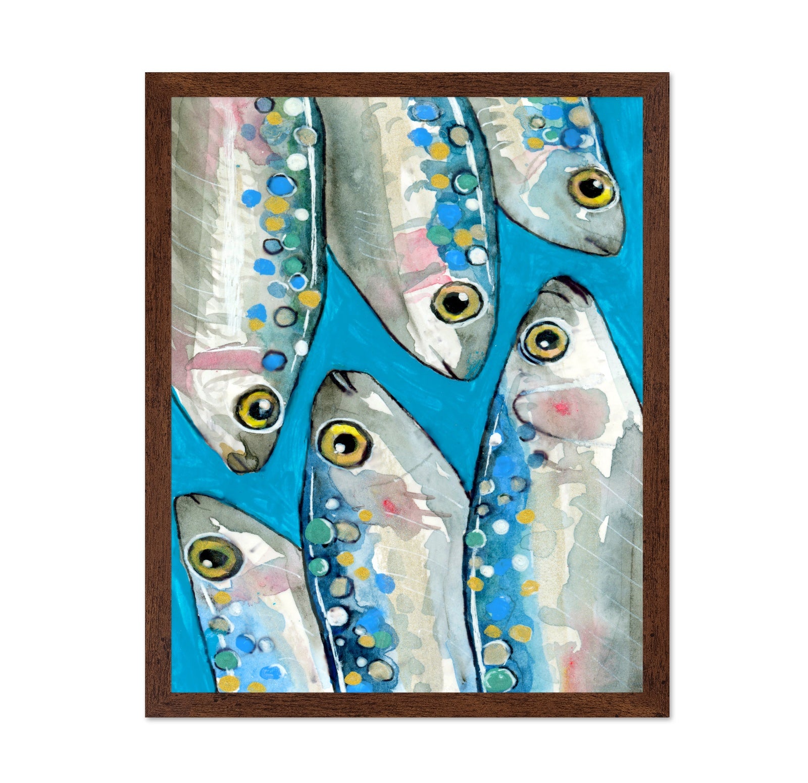 Colorful Fish Pattern No1