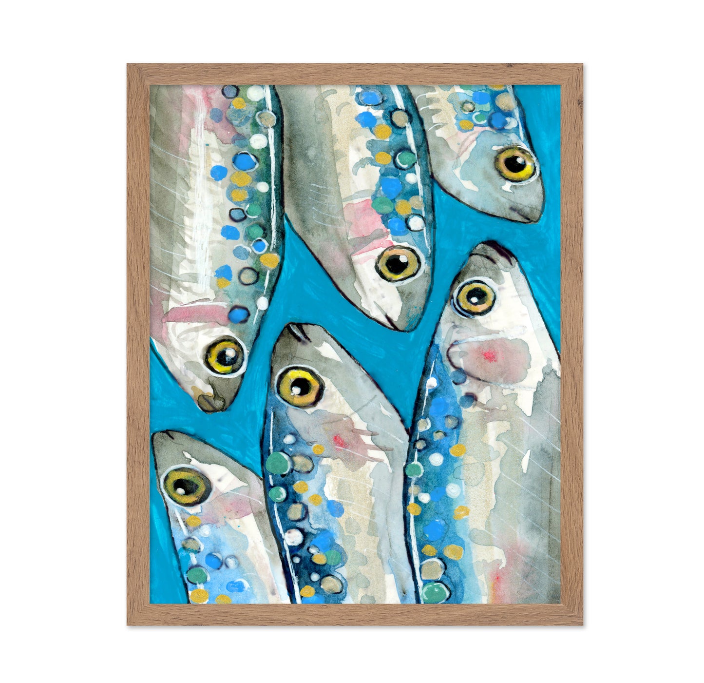 Colorful Fish Pattern No1